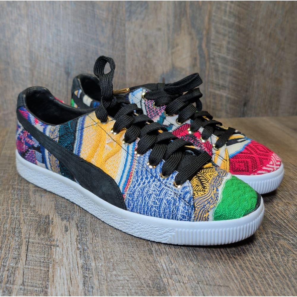 PUMA Coogi Clyde Sweater 364907-01 Multicolor Men's Size 8 Sneakers Low Top 2017